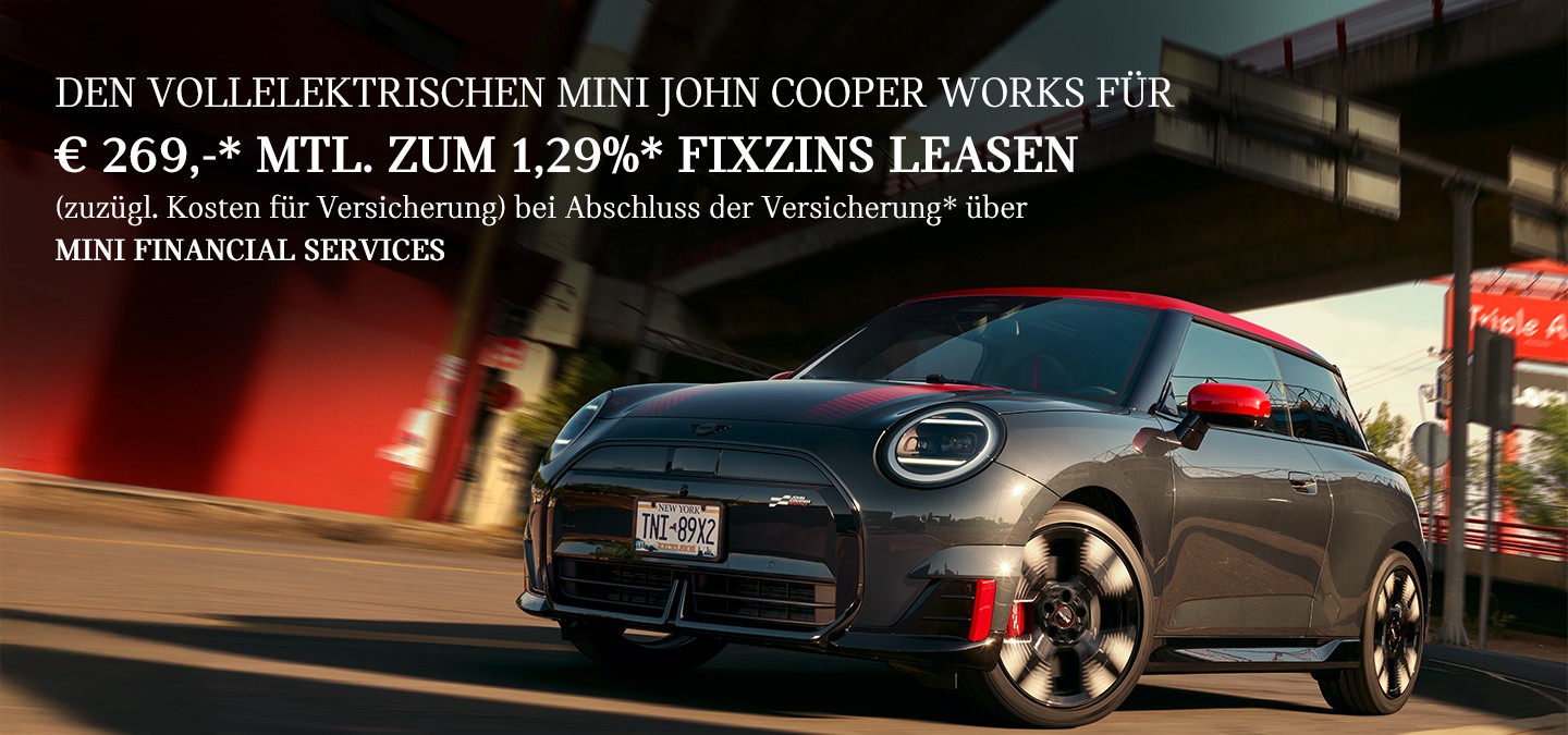 DER VOLLELEKTRISCHE MINI JOHN COOPER WORKS E
